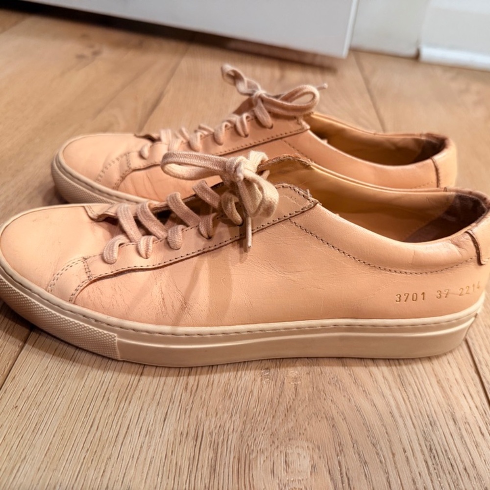 Woman by Common Projects Leather Sneakers